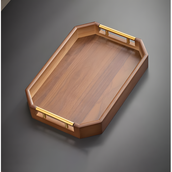 Wooden Tray Set 3 Pcs